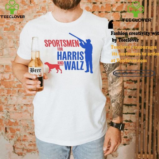 Official SPORTSMEN FOR HARRIS AND WALZ 2024 T Shirt