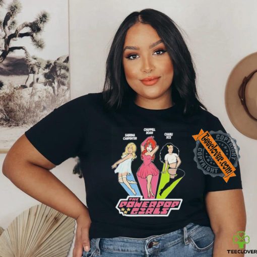 Official Sabrina carpenter chappell roan charlI xcx the powerpop girls T shirt