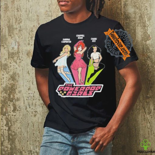 Official Sabrina carpenter chappell roan charlI xcx the powerpop girls T shirt
