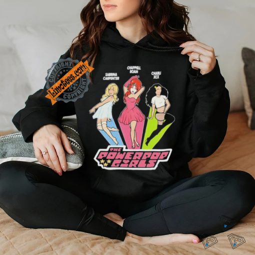 Official Sabrina carpenter chappell roan charlI xcx the powerpop girls T shirt