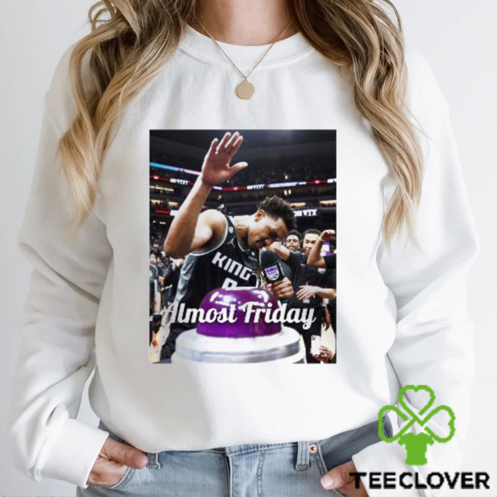 Official Sacramento Kings Almost Friday Light The Beam Shirt Official Sacramento Kings Almost Friday Light The Beam Shirt