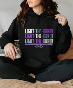 Official Sacramento light the beam chant T shirt