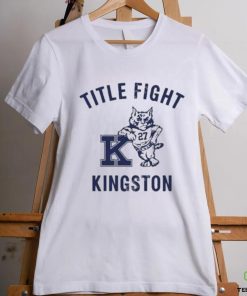 Official Sacred Deer Title Fight Kingston Varsity Shirt