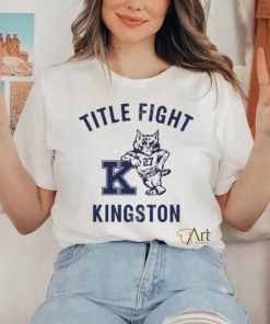 Official Sacred Deer Title Fight Kingston Varsity Shirt
