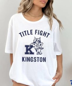 Official Sacred Deer Title Fight Kingston Varsity Shirt