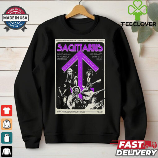 Official Sagittarius December 6 2024 Charleston SC Poster Shirt