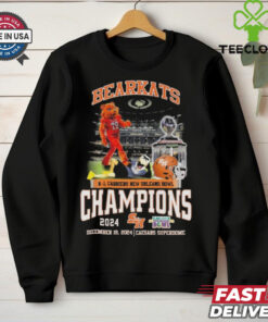 Official Sam Houston Bearkats RL Carriers New Orleans Bowl Champions 2024 T Shirts
