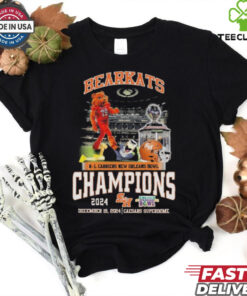 Official Sam Houston Bearkats RL Carriers New Orleans Bowl Champions 2024 T Shirts