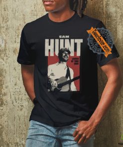 Official Sam Hunt Merch Locked Up 2024 Black Tour Attractive Shirt