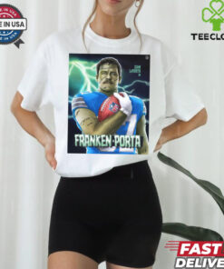 Official Sam LaPorta In Franken Porta The Tight End Monsters National Tight Ends Day NFL Detroit Lions Poster t shirt