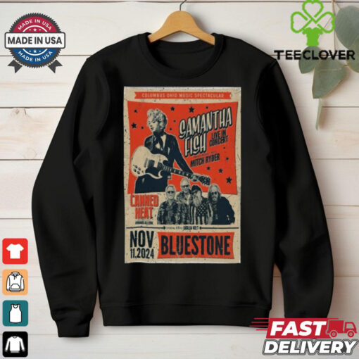 Official Samantha Fish On Nov 11 2024 In Columbus OH Tour Poster Shirt
