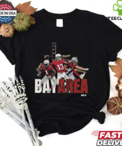 Official Sammel Purdy McCaffrey San Francisco 49ers Football Bay Area Trio NFL t shirt 3 Official Sammel Purdy McCaffrey San Francisco 49ers Football Bay Area Trio NFL t shirt