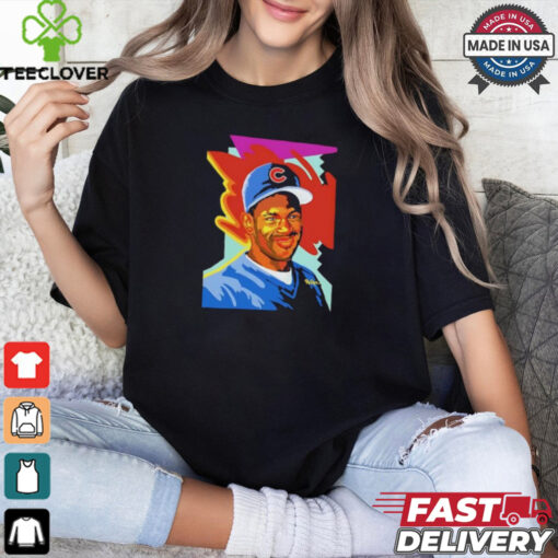 Official Sammy Portrait Sammy Sosa Chicago Cubs shirt
