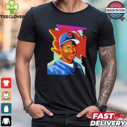 Official Sammy Portrait Sammy Sosa Chicago Cubs shirt