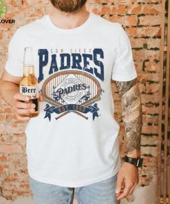 Official San Diego Padres Est 1969 Vintage Baseball Crewneck Sweatshirt