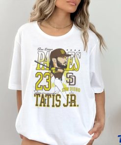 Official San Diego Padres Fernando Tatís Jr. Caricature Baseball Shirt 2 Official San Diego Padres Fernando Tatís Jr. Caricature Baseball Shirt