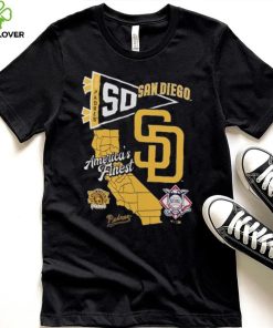 Official San Diego Padres Split Zone America’s Finest Shirt