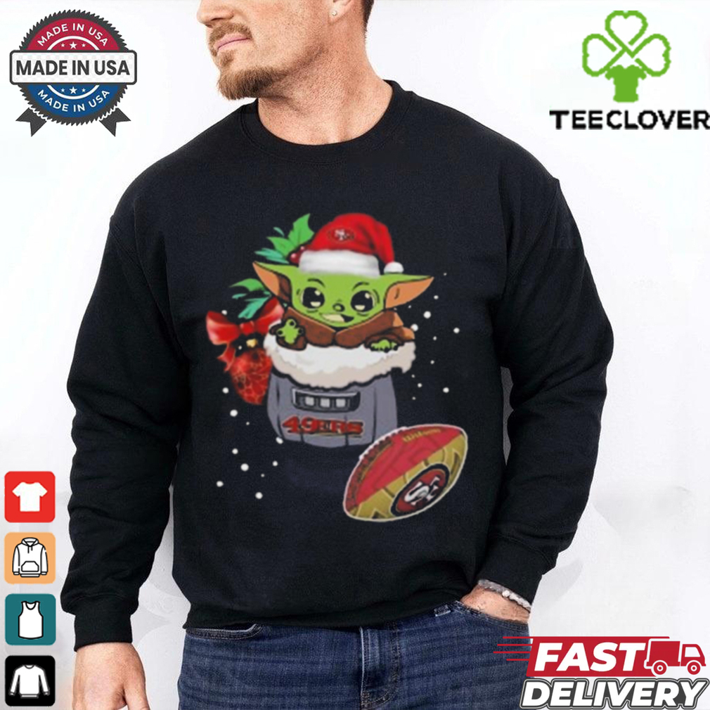 Official San Francisco 49ers Baby Yoda Merry Christmas 2024 Shirt Official San Francisco 49ers Baby Yoda Merry Christmas 2024 Shirt