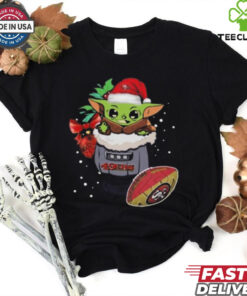 Official San Francisco 49ers Baby Yoda Merry Christmas 2024 Shirt 1 Official San Francisco 49ers Baby Yoda Merry Christmas 2024 Shirt