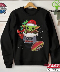 Official San Francisco 49ers Baby Yoda Merry Christmas 2024 Shirt 2 Official San Francisco 49ers Baby Yoda Merry Christmas 2024 Shirt