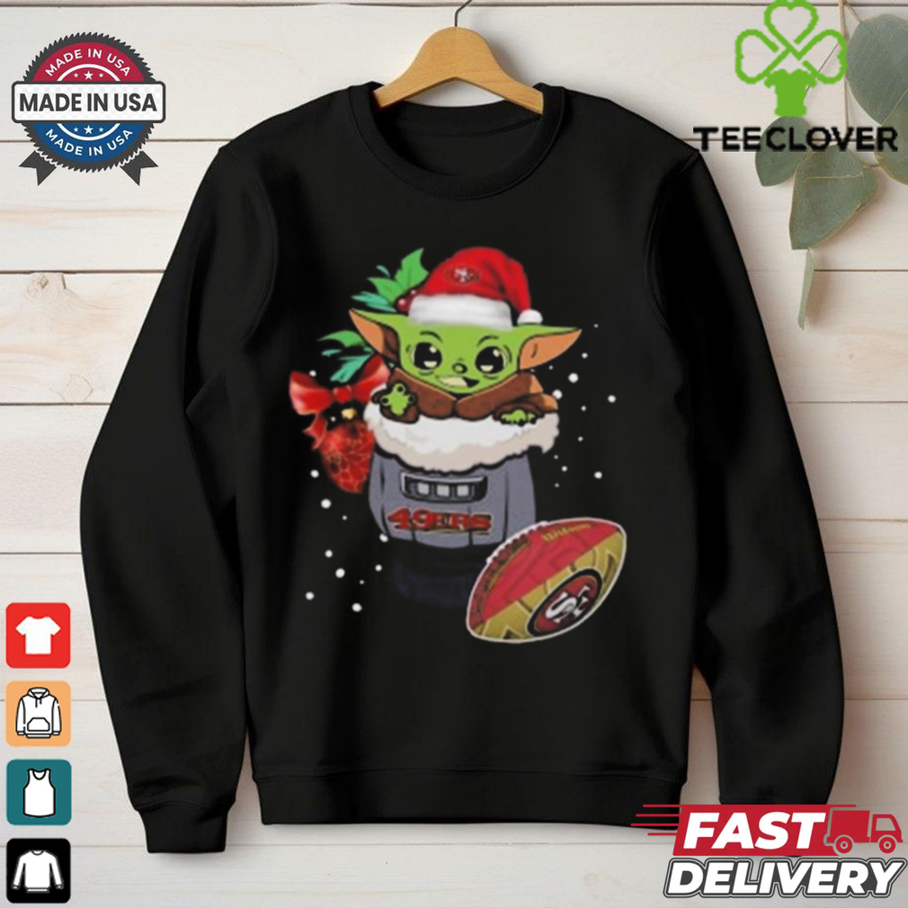 Official San Francisco 49ers Baby Yoda Merry Christmas 2024 Shirt Official San Francisco 49ers Baby Yoda Merry Christmas 2024 Shirt