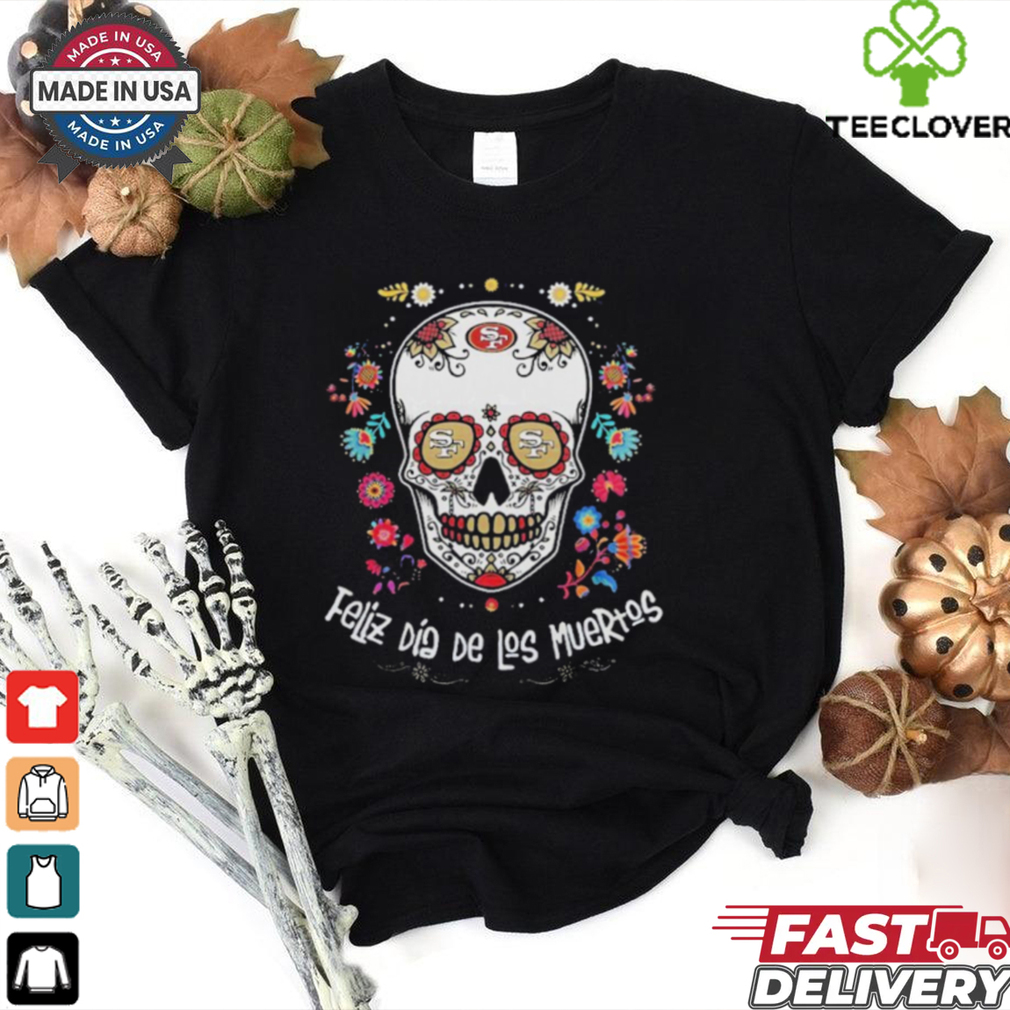Official San Francisco 49ers Dia De Los Muertos 2024 T Shirt Official San Francisco 49ers Dia De Los Muertos 2024 T Shirt