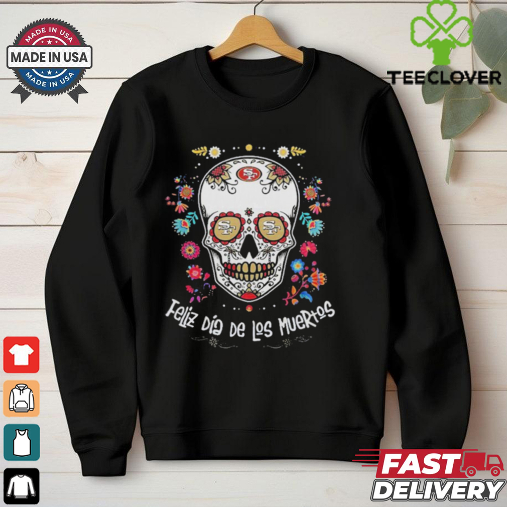 Official San Francisco 49ers Dia De Los Muertos 2024 T Shirt Official San Francisco 49ers Dia De Los Muertos 2024 T Shirt