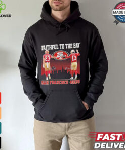 Official San Francisco 49ers Faithful To The Bay 2024 McCaffrey And Purdy T Shirt