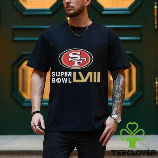 Official San Francisco 49ers Football 2023 NFC Champions Red Shirt