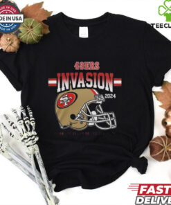Official San Francisco 49ers Invasion Tour 2024 Shirt 2 Official San Francisco 49ers Invasion Tour 2024 Shirt