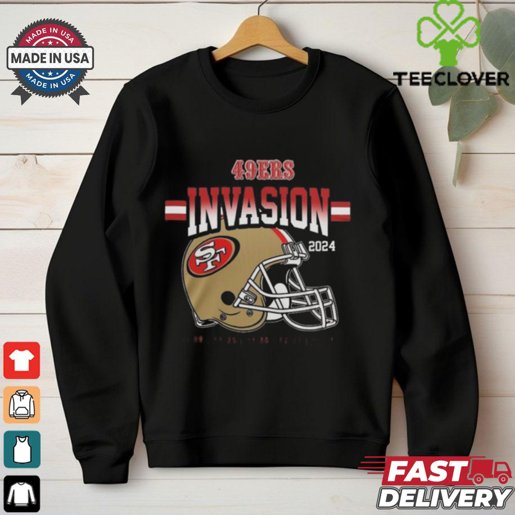 Official San Francisco 49ers Invasion Tour 2024 Shirt Official San Francisco 49ers Invasion Tour 2024 Shirt