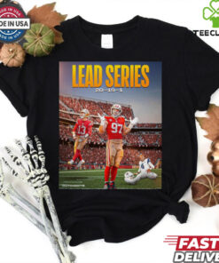Official San Francisco 49ers Lead Series 20 19 1 Dallas Cowboy Poster t shirt