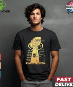 Official San Francisco 49ers Super Bowl 5 Time Champions Ready For New Season 2024 t shirt