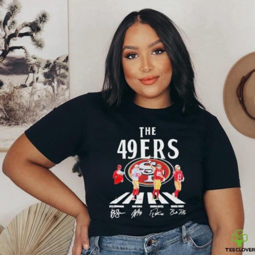Official San Francisco 49ers The 49ers Abbey Road Signatures Shirt