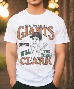 Official San Francisco Giants Will Clark T Shirt