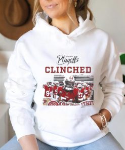 Official San francisco 49ers clinched the 2023 NFL playoffs shirt