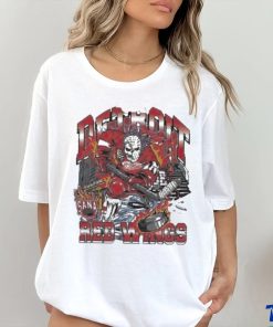 Official Sana X Detroit Red Wings Hockey Collab T Shirt