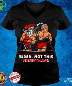 Official Santa Bin Laden Biden Boxing Not This Christmas T shirt