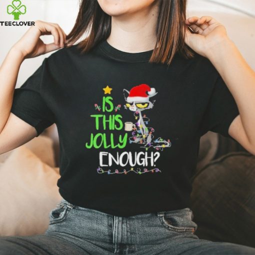 Official Santa Cat Is This Jolly Enough Christmas Shirt