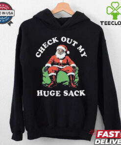 Official Santa Claus Check Out My Huge Sack Christmas Shirt