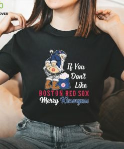 Official Santa Claus If You Don’t Like Boston Red Sox Merry Kissmyass Shirt