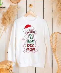 Official Santa Dachshund Merry Christmas to the best Dog Mom hoodie, sweater, longsleeve, shirt v-neck, t-shirt