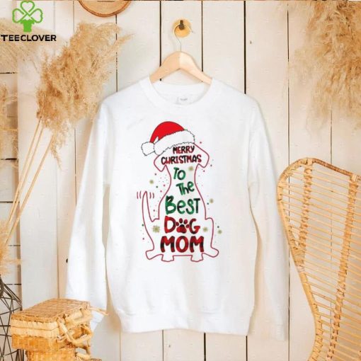 Official Santa Dachshund Merry Christmas to the best Dog Mom hoodie, sweater, longsleeve, shirt v-neck, t-shirt