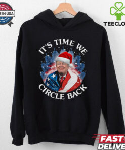 Official Santa Donald Trump It’s Time We Circle Back Christmas 2024 Shirt