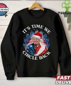 Official Santa Donald Trump It’s Time We Circle Back Christmas 2024 Shirt 1 Official Santa Donald Trump It’s Time We Circle Back Christmas 2024 Shirt