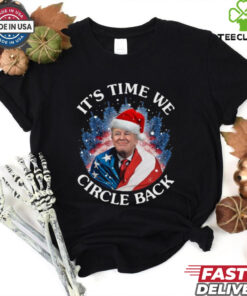 Official Santa Donald Trump It’s Time We Circle Back Christmas 2024 Shirt 2 Official Santa Donald Trump It’s Time We Circle Back Christmas 2024 Shirt