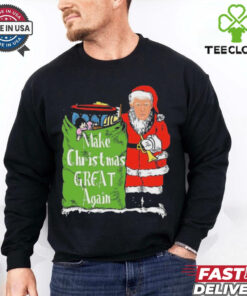 Official Santa Donald Trump Make Christmas Great Again 2024 Shirt