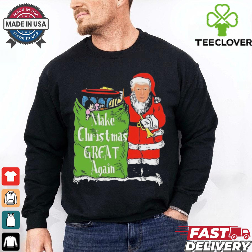 Official Santa Donald Trump Make Christmas Great Again 2024 Shirt Official Santa Donald Trump Make Christmas Great Again 2024 Shirt