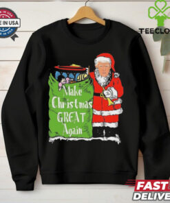 Official Santa Donald Trump Make Christmas Great Again 2024 Shirt