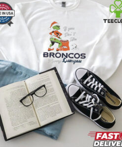 Official Santa Grinch If You Don’t Like Denver Broncos Merry Kissmyass shirt